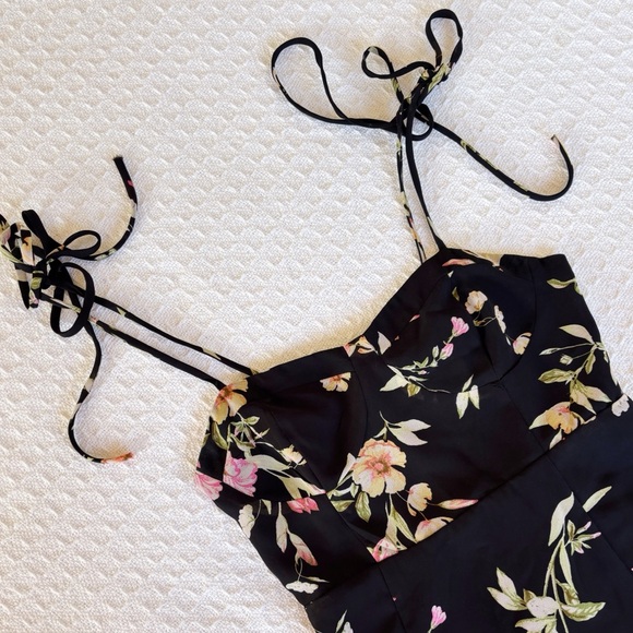 corset style floral sundress - Picture 5 of 7